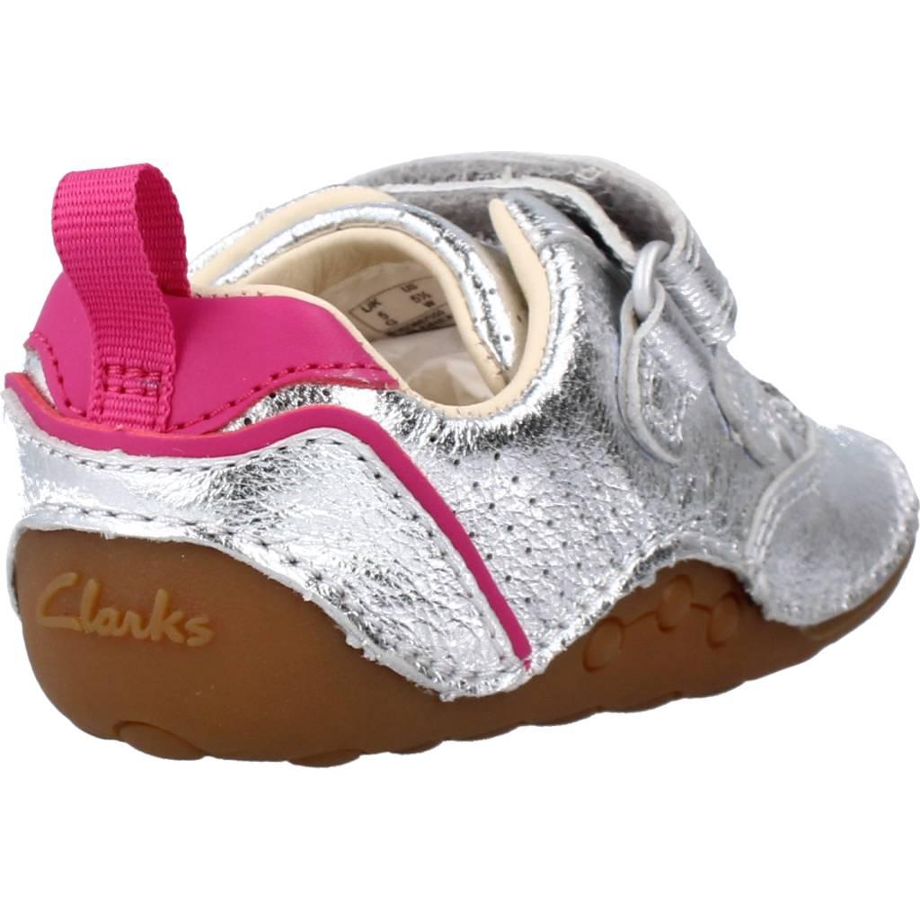 CLARKS TINY SKY T en color PLATA (3)