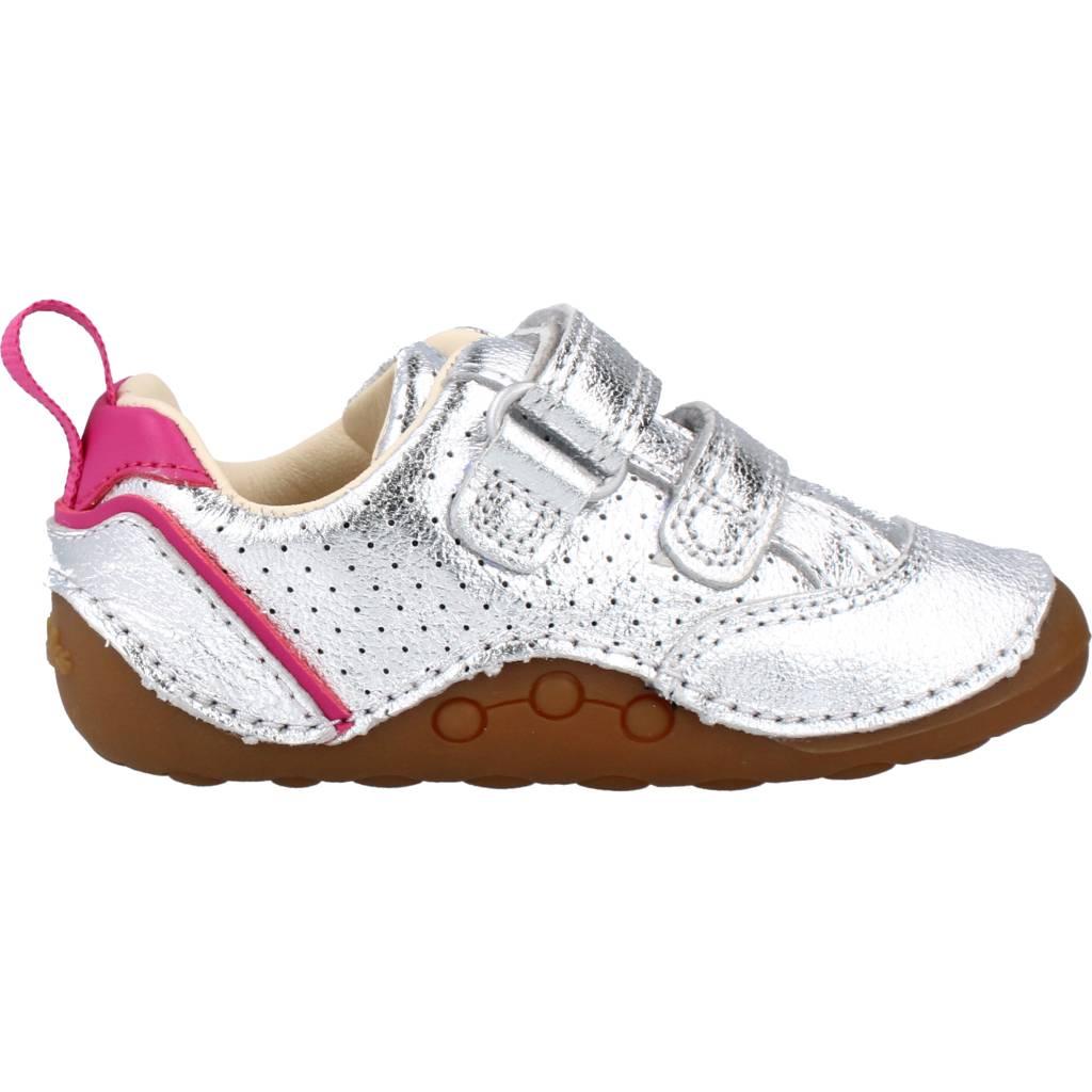 CLARKS TINY SKY T en color PLATA (4)