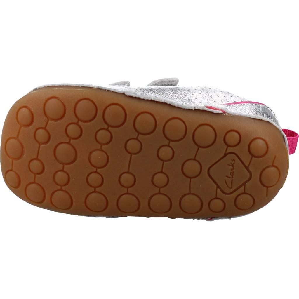 CLARKS TINY SKY T en color PLATA (6)