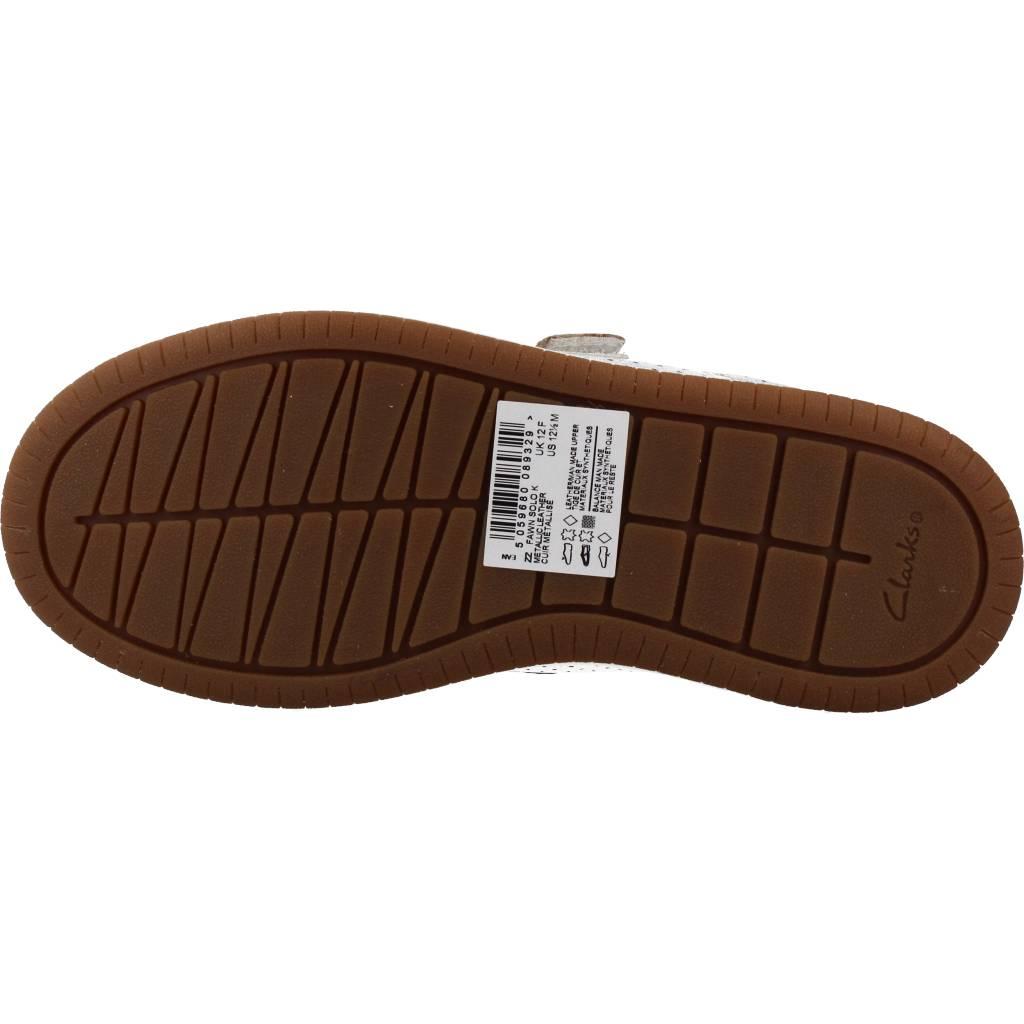 CLARKS FAWN SOLO K en color PLATA (6)