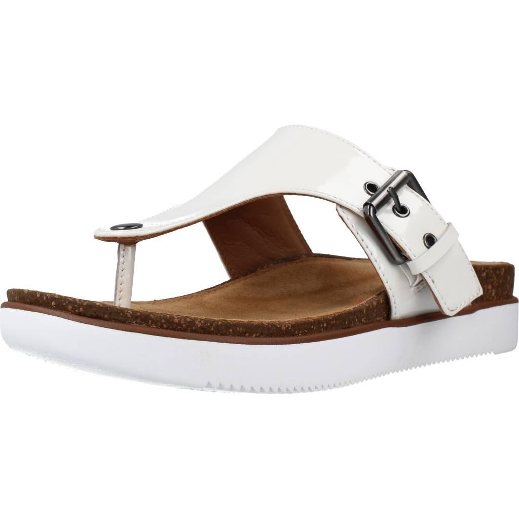 CLARKS ELAYNE STEP en color BLANCO (1)
