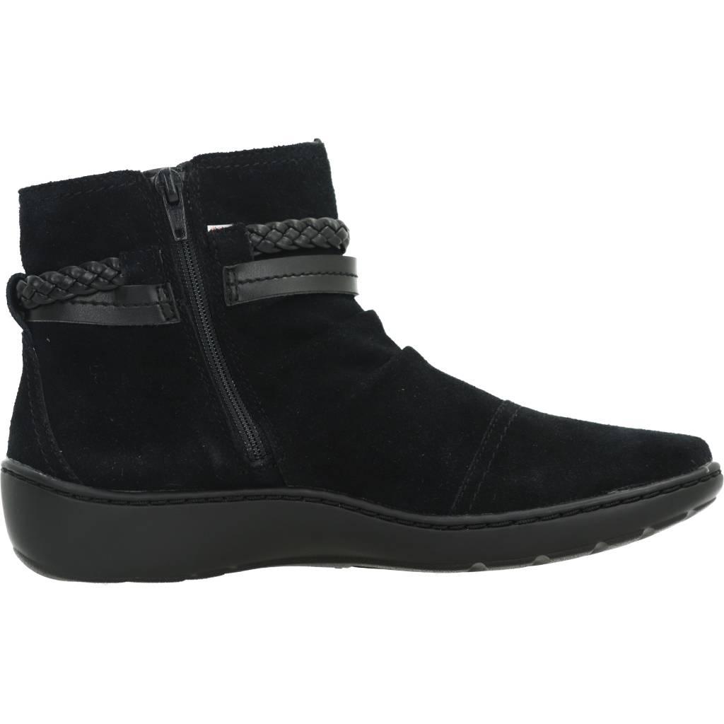 CLARKS CORA BRAIDBOOT en color NEGRO (4)