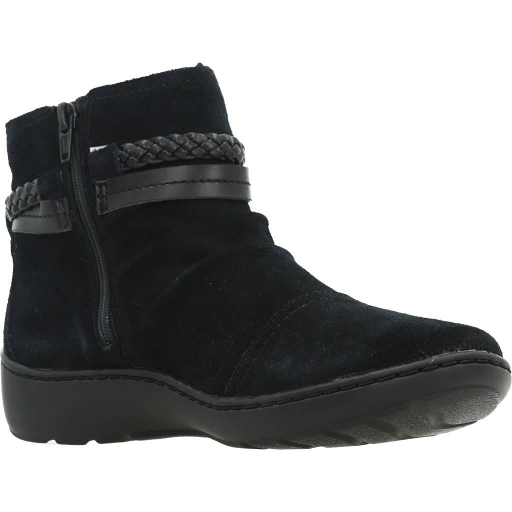 CLARKS CORA BRAIDBOOT en color NEGRO (5)