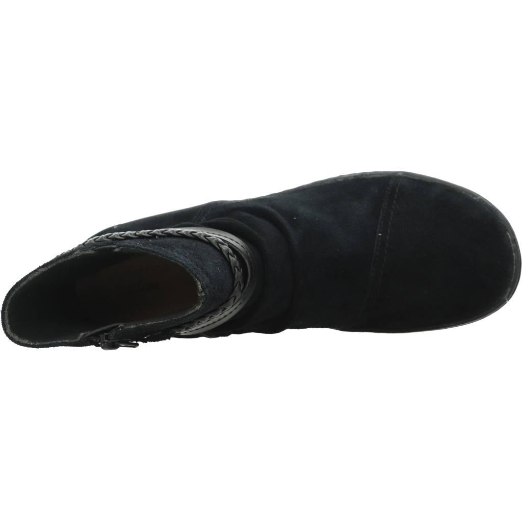 CLARKS CORA BRAIDBOOT en color NEGRO (7)