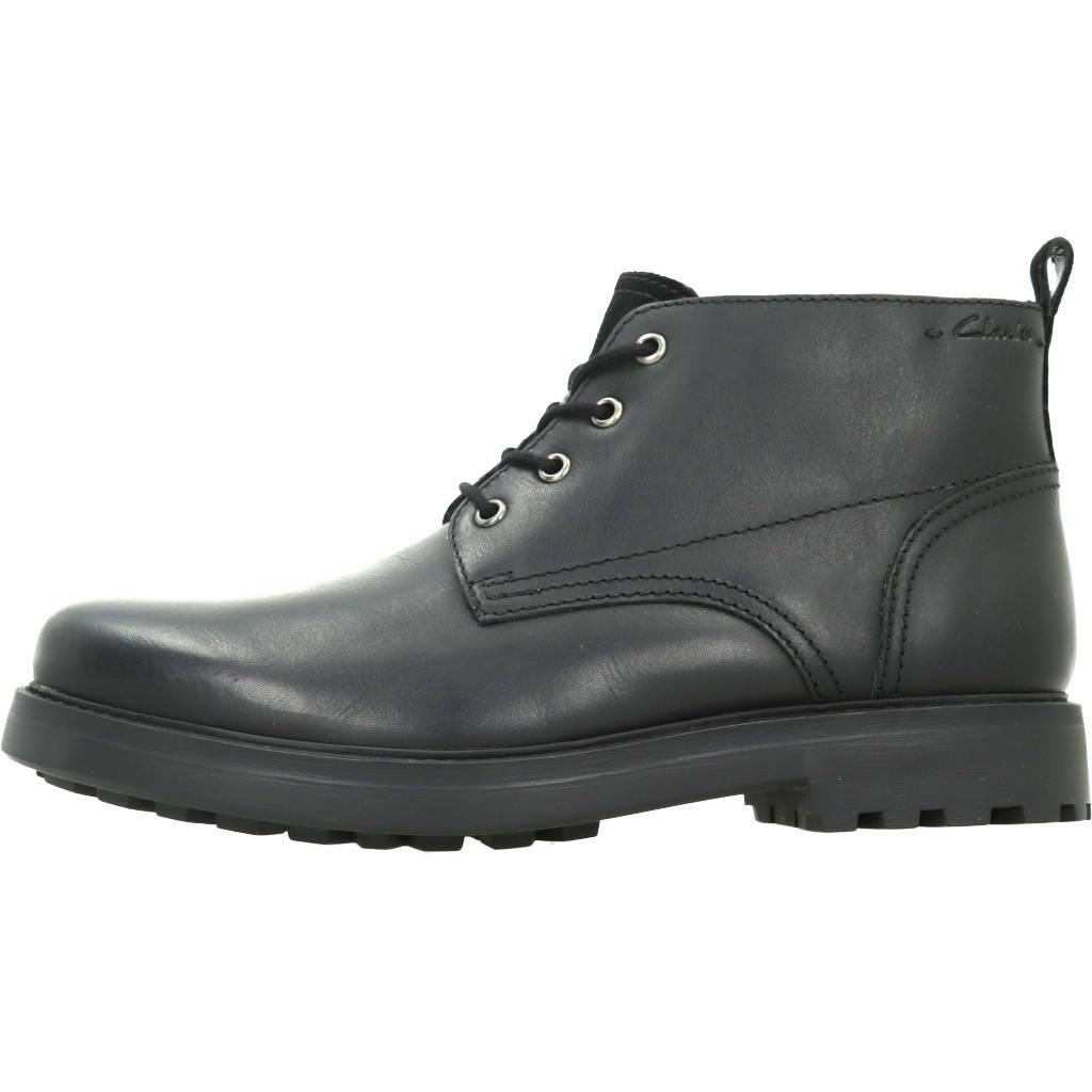 CLARKS CHARD MID en color NEGRO (2)