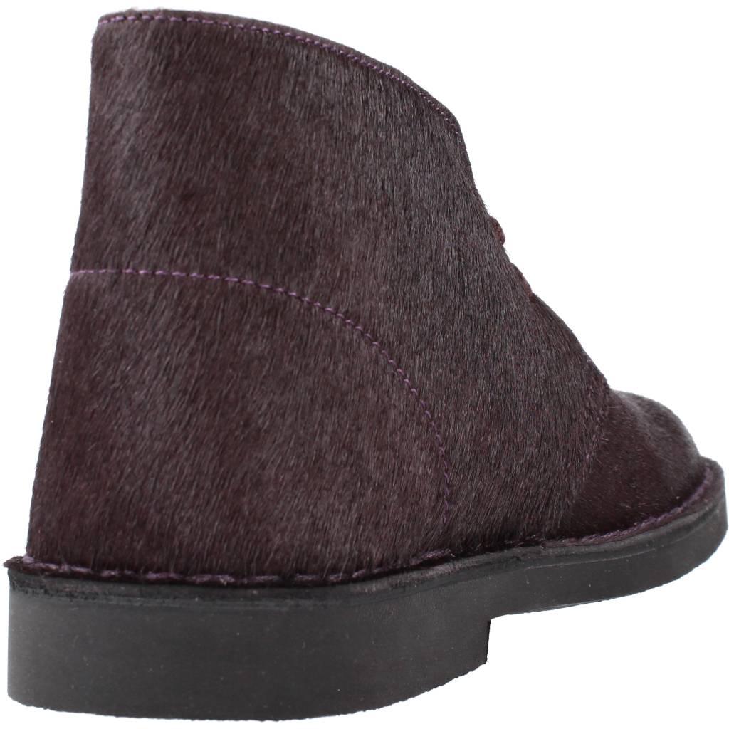 CLARKS DESERT BOOT en color BURDEOS (3)