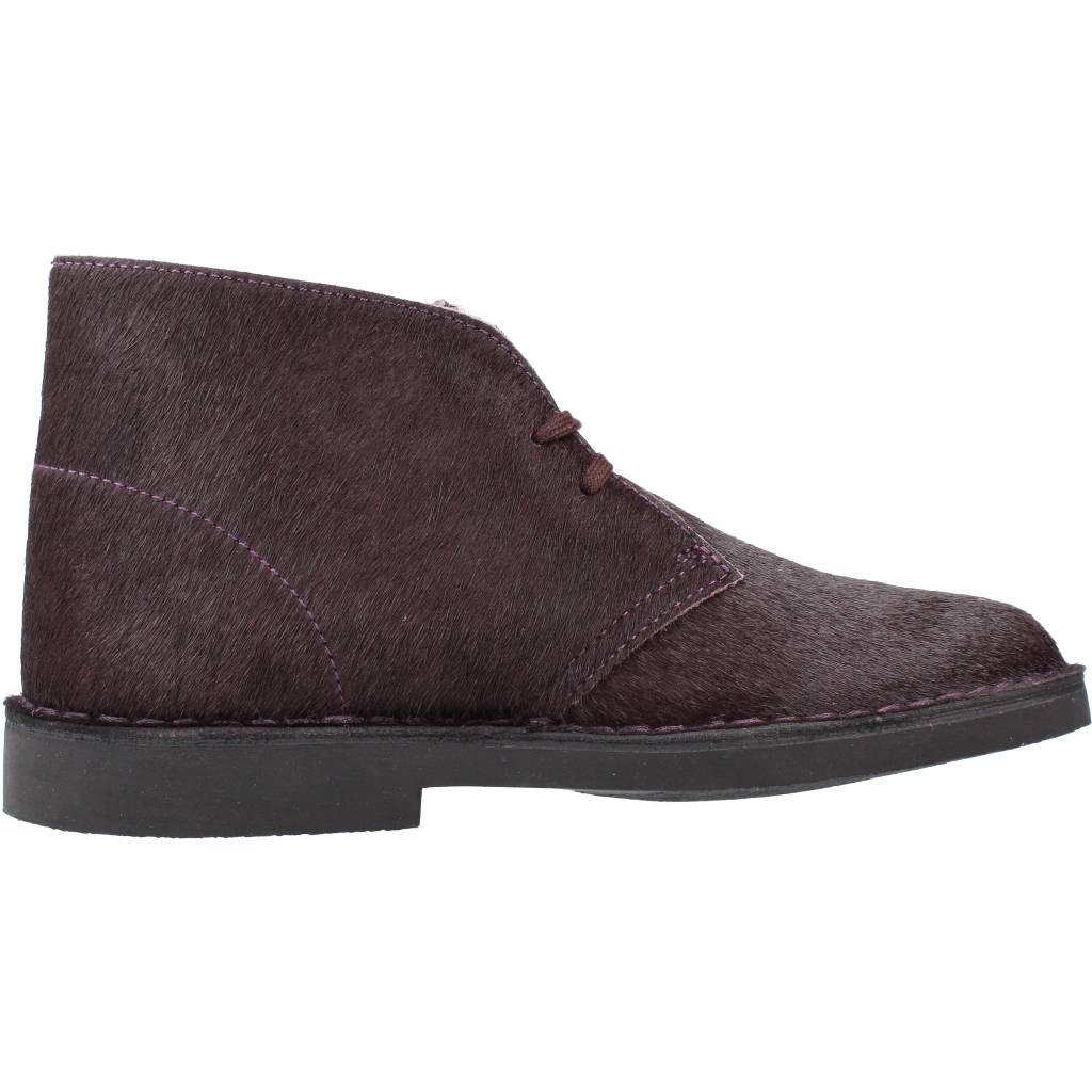 CLARKS DESERT BOOT en color BURDEOS (4)