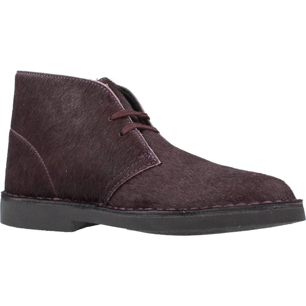 CLARKS DESERT BOOT en color BURDEOS (5)