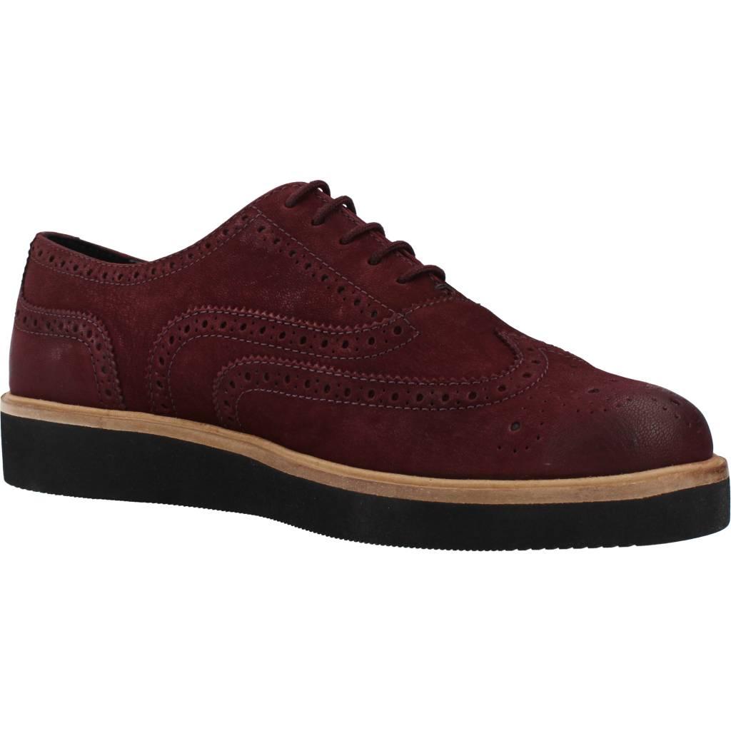 CLARKS BAILLE BROGUE en color BURDEOS (5)