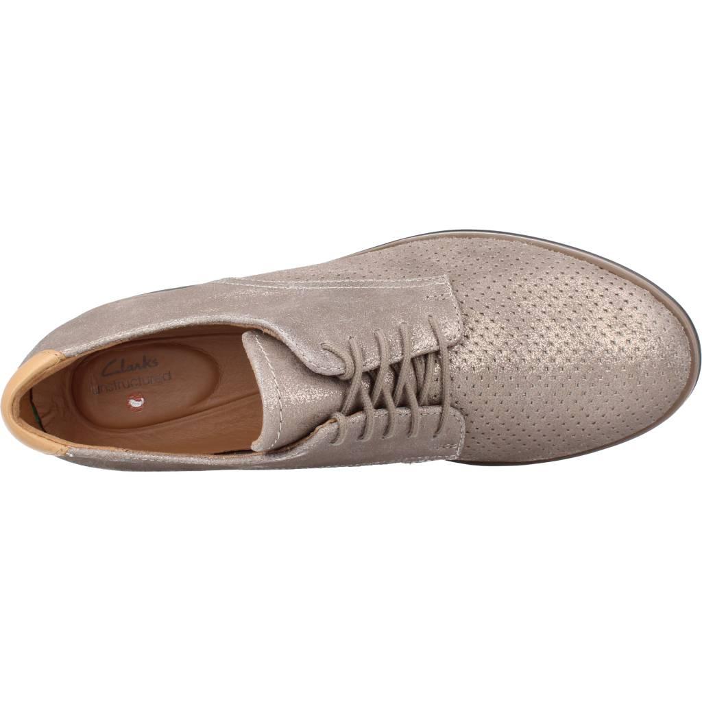 CLARKS SHAYLIN LACE en color PLATA (7)