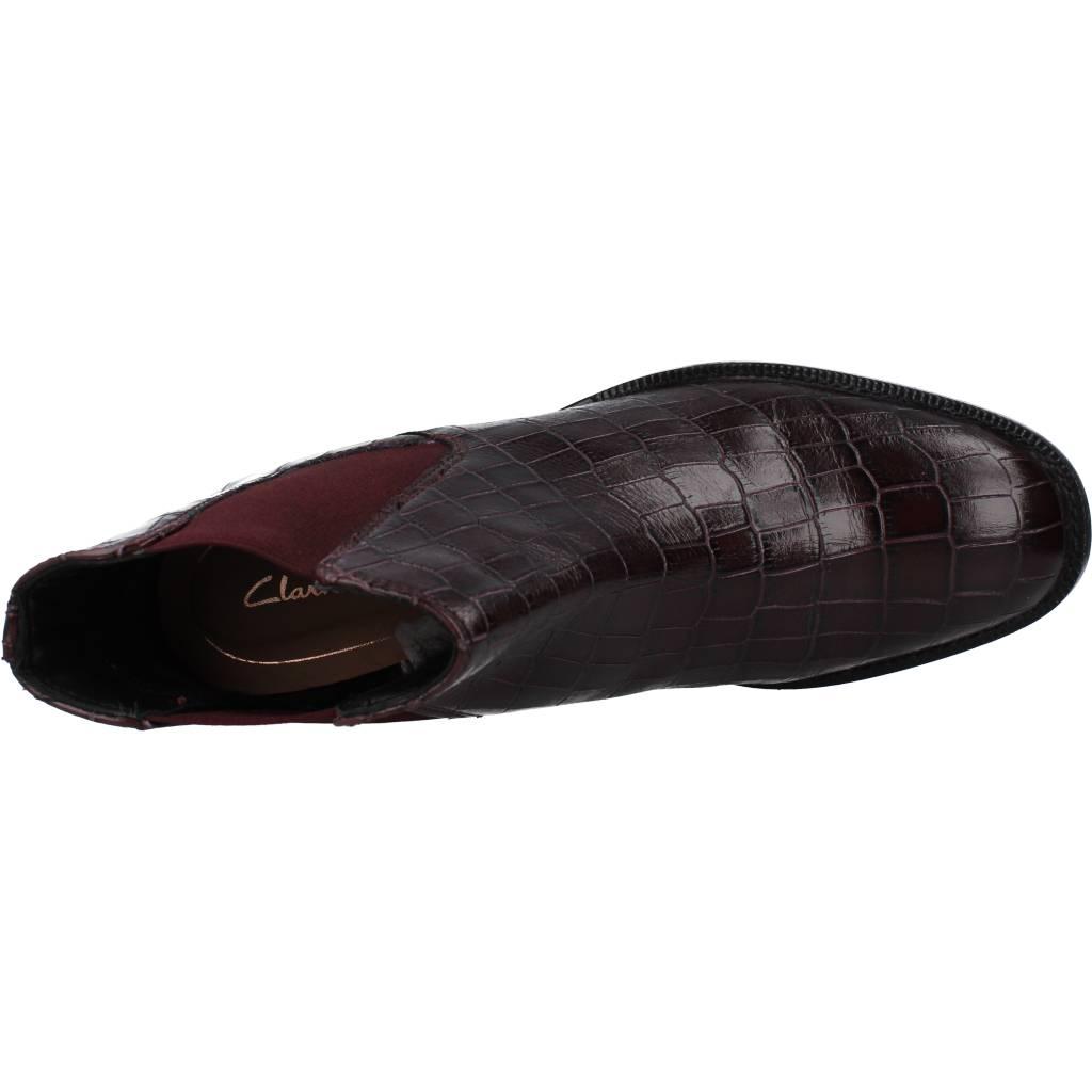 CLARKS MASCARPONE BAY en color BURDEOS (7)