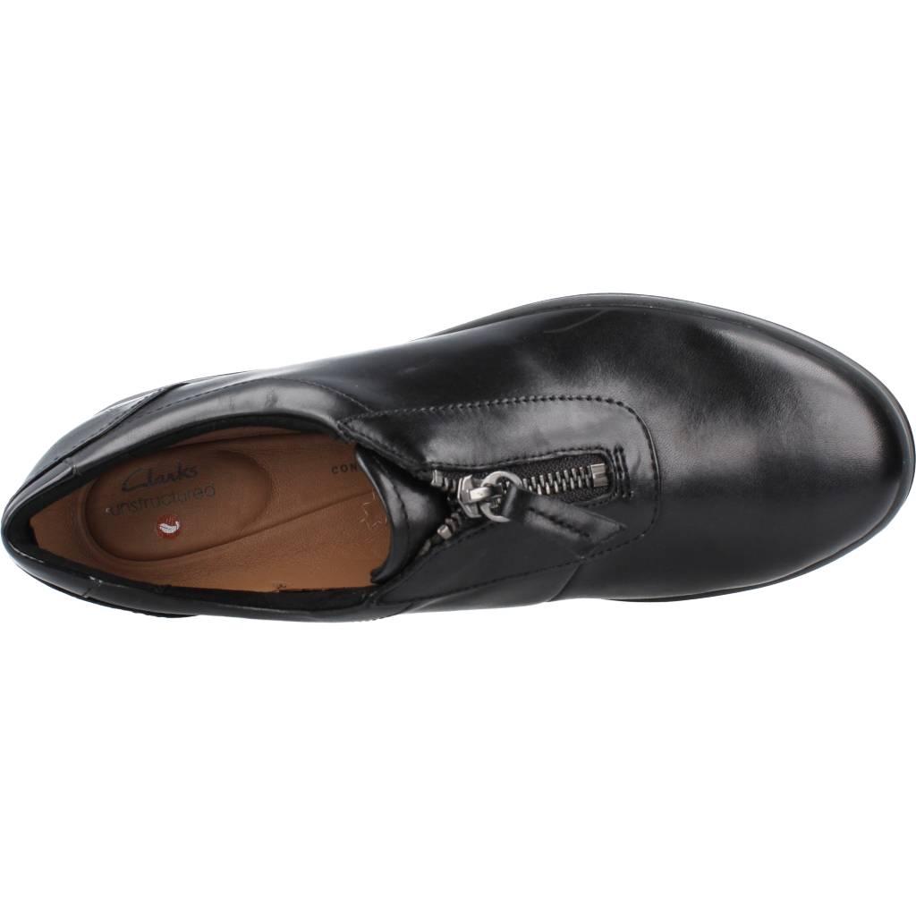 CLARKS SHAYLIN ZIP en color NEGRO (7)