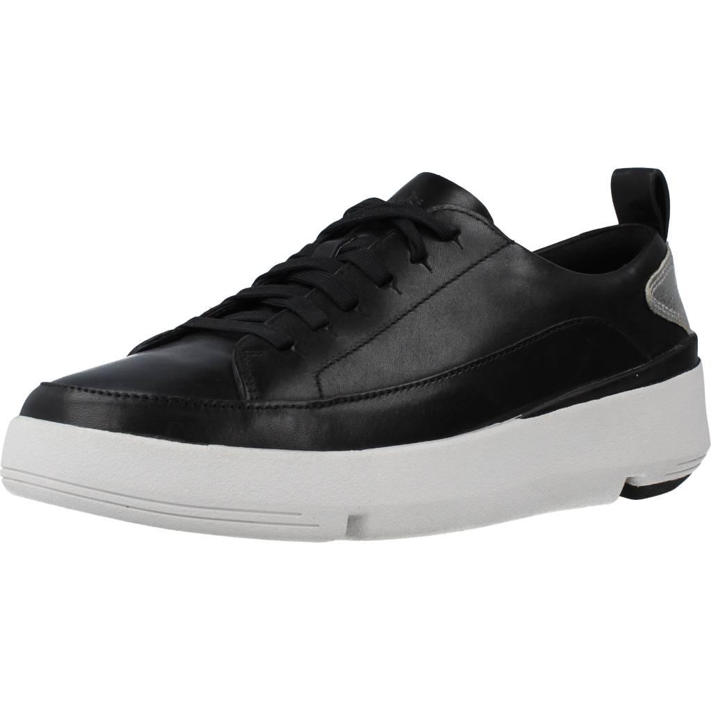 CLARKS TRI FLASH LACE en color NEGRO (1)