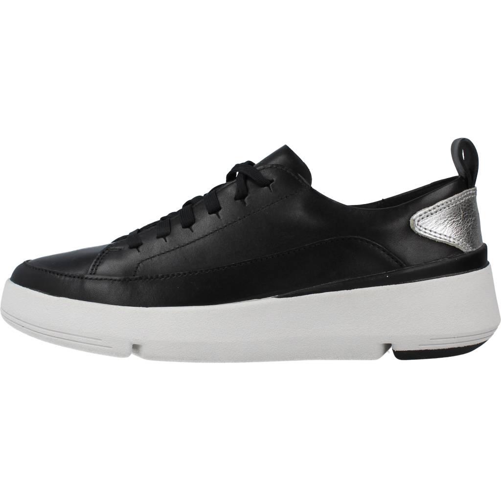 CLARKS TRI FLASH LACE en color NEGRO (2)