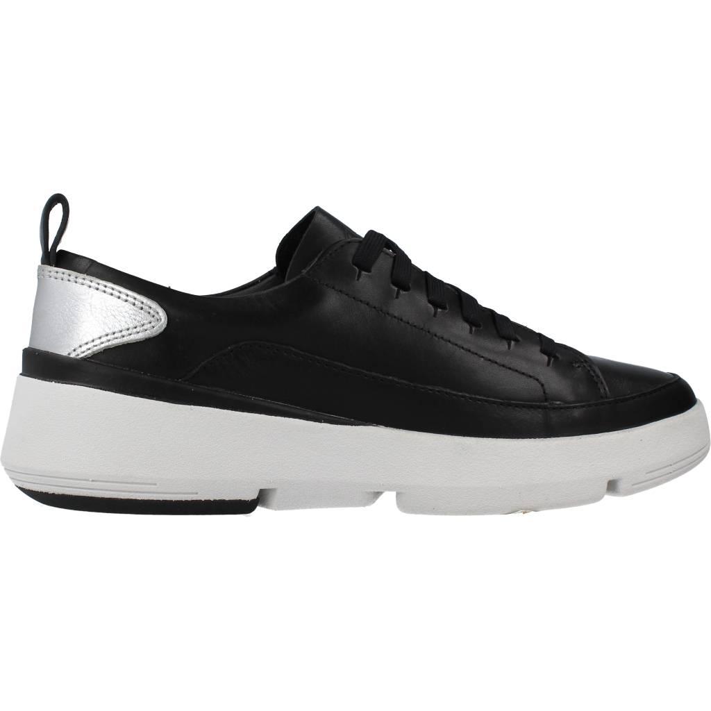CLARKS TRI FLASH LACE en color NEGRO (4)