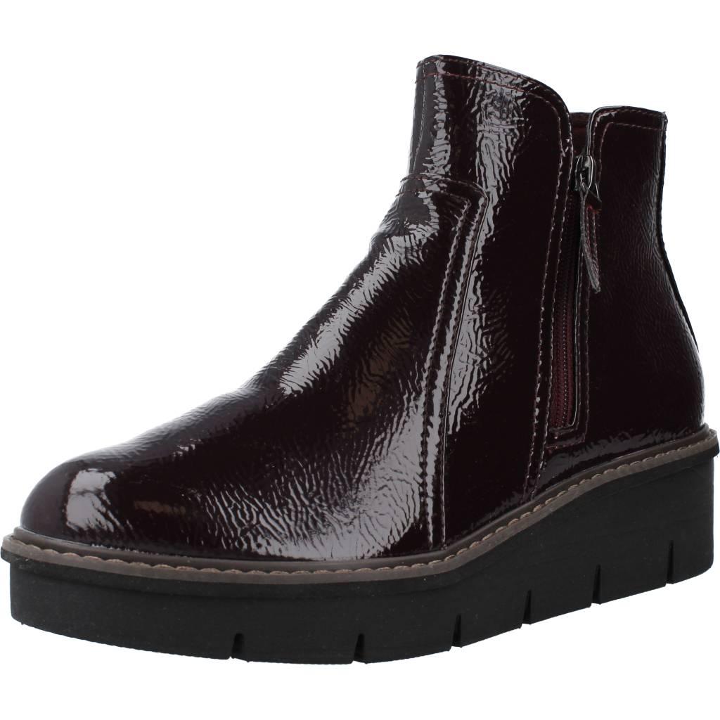 CLARKS AIRBELL ZIP en color BURDEOS (1)
