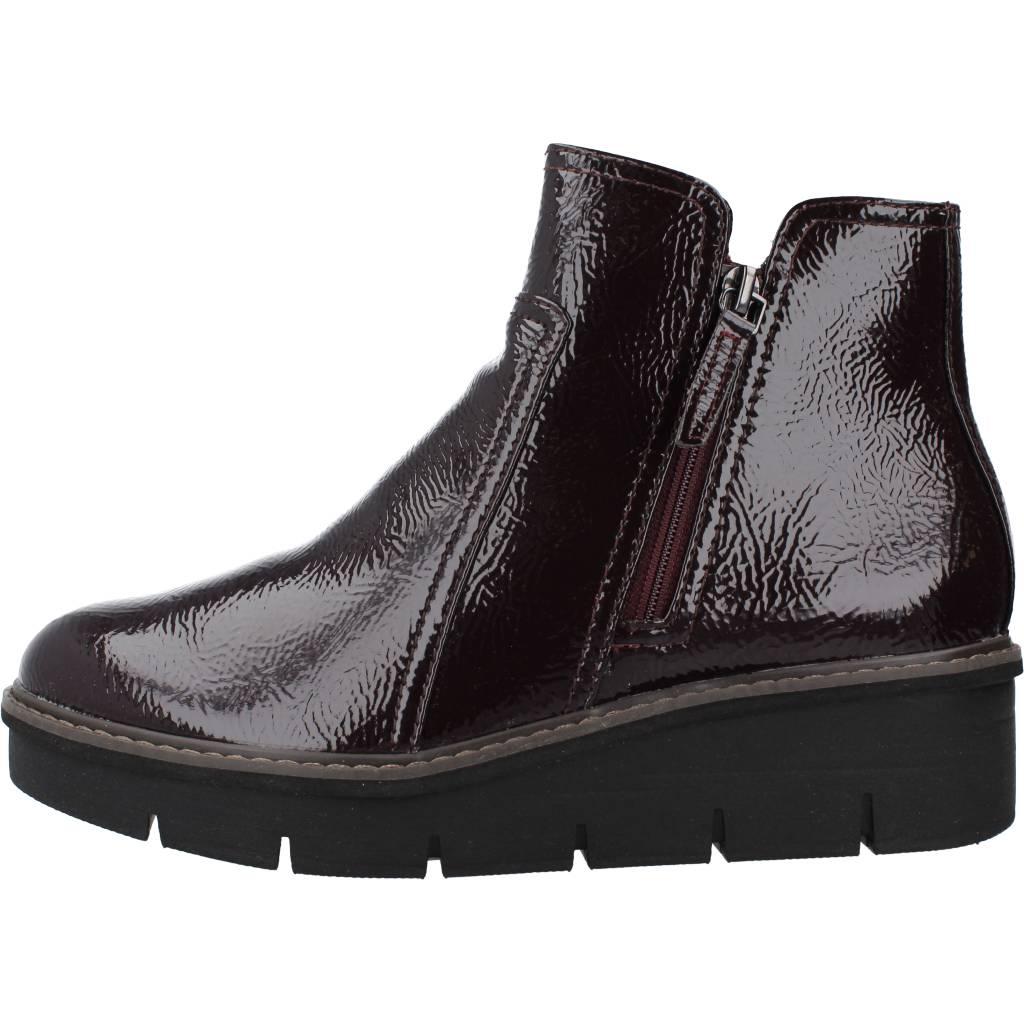 CLARKS AIRBELL ZIP en color BURDEOS (2)