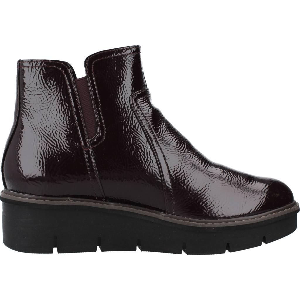 CLARKS AIRBELL ZIP en color BURDEOS (4)