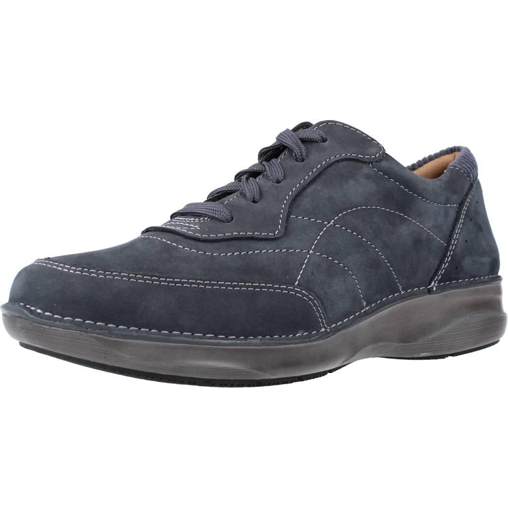 CLARKS APPLEY TIE en color AZUL (1)