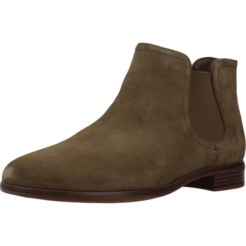 CLARKS TRISH CHELSEA en color VERDE (1)