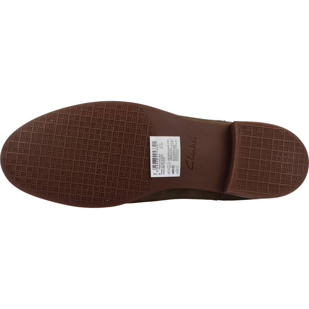 CLARKS TRISH CHELSEA en color VERDE (6)