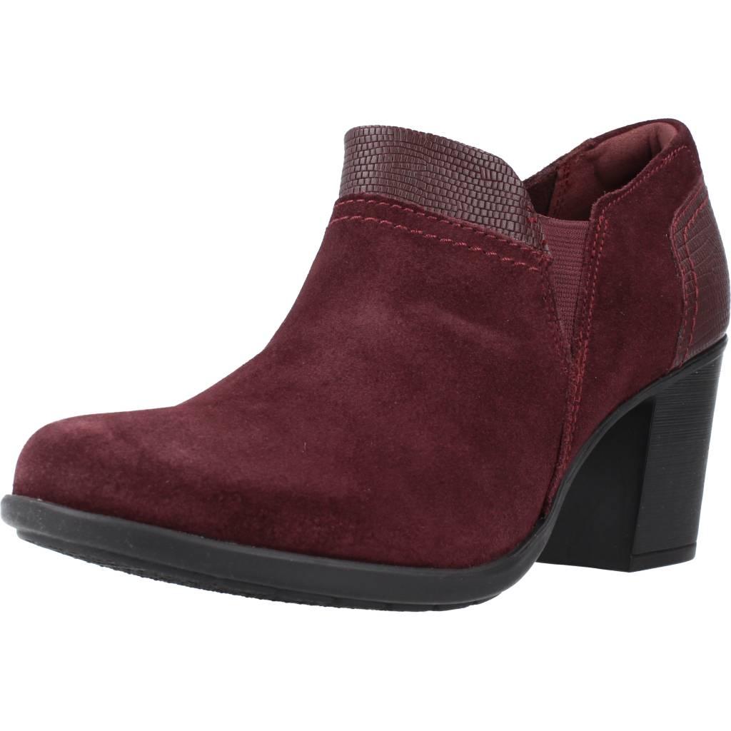 CLARKS DIANE MID en color BURDEOS (1)