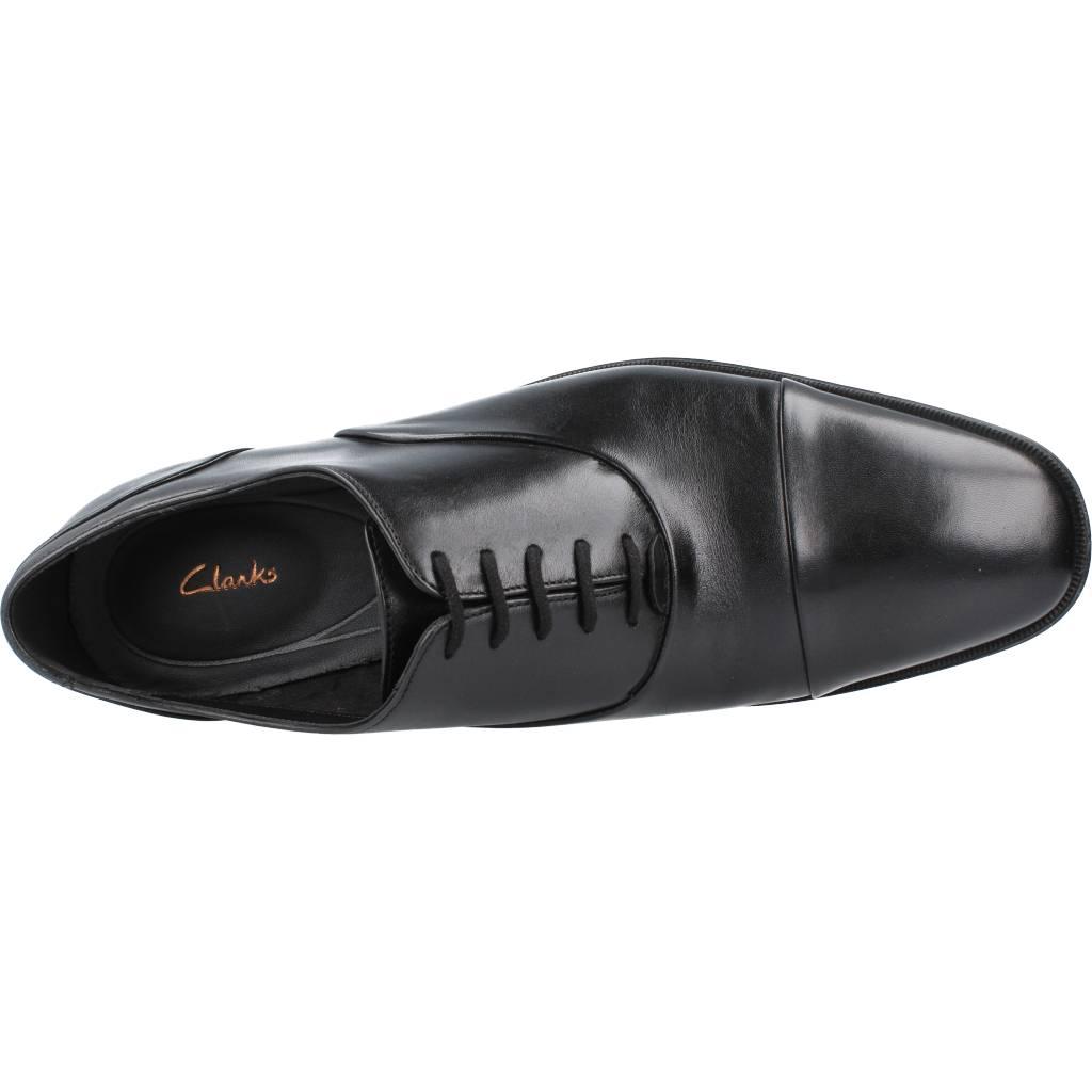 CLARKS GILMAN CAP en color NEGRO (7)