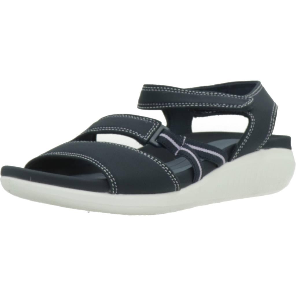 CLARKS GLIDE HI SHORE en color AZUL (1)