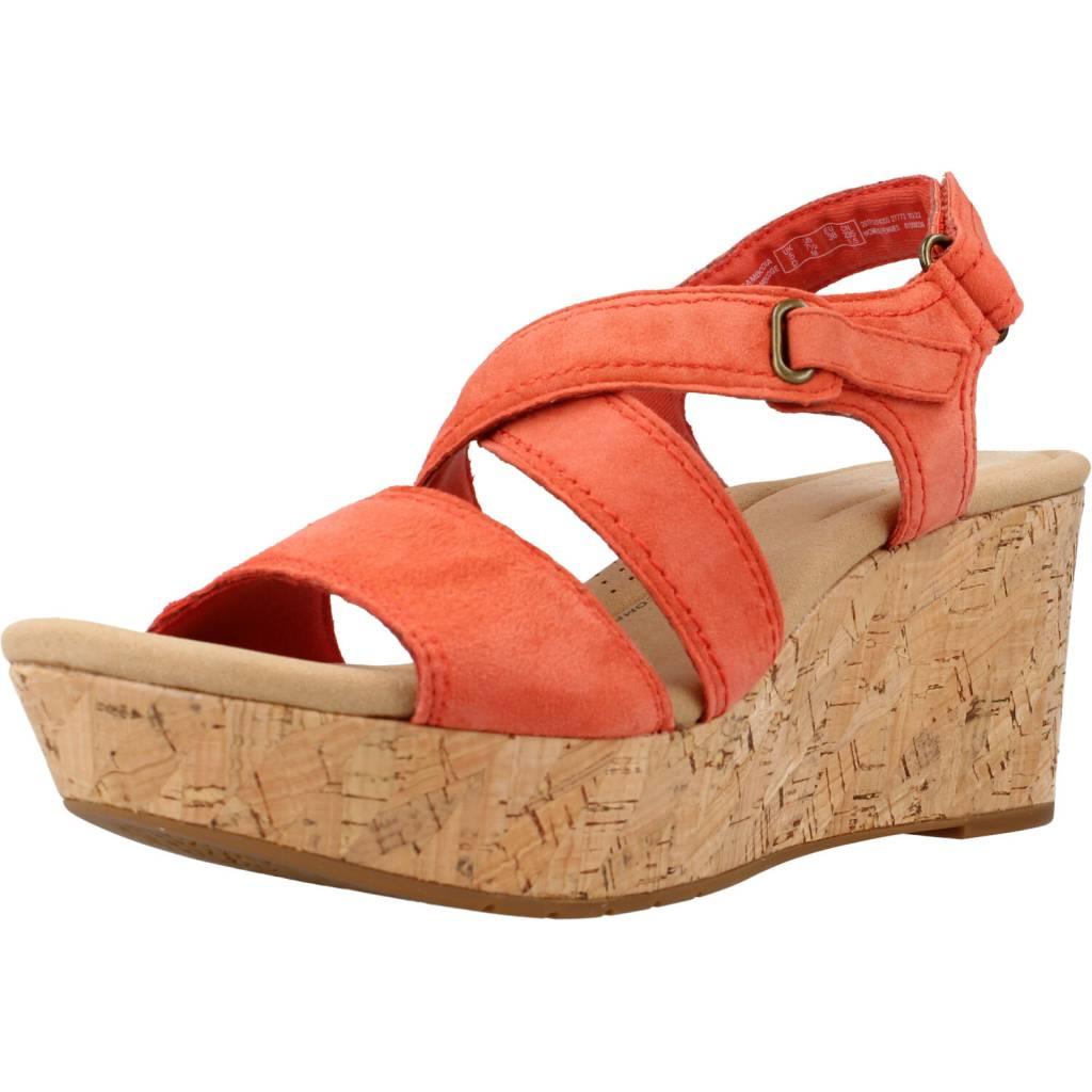 CLARKS ROSE WAY en color NARANJA (1)