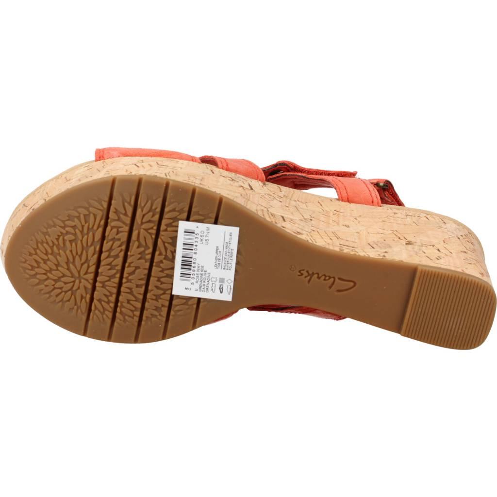 CLARKS ROSE WAY en color NARANJA (6)