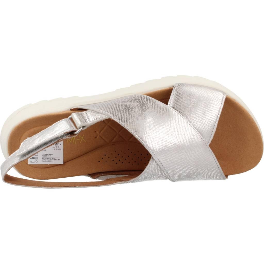 CLARKS DASHLITE WISH en color PLATA (7)