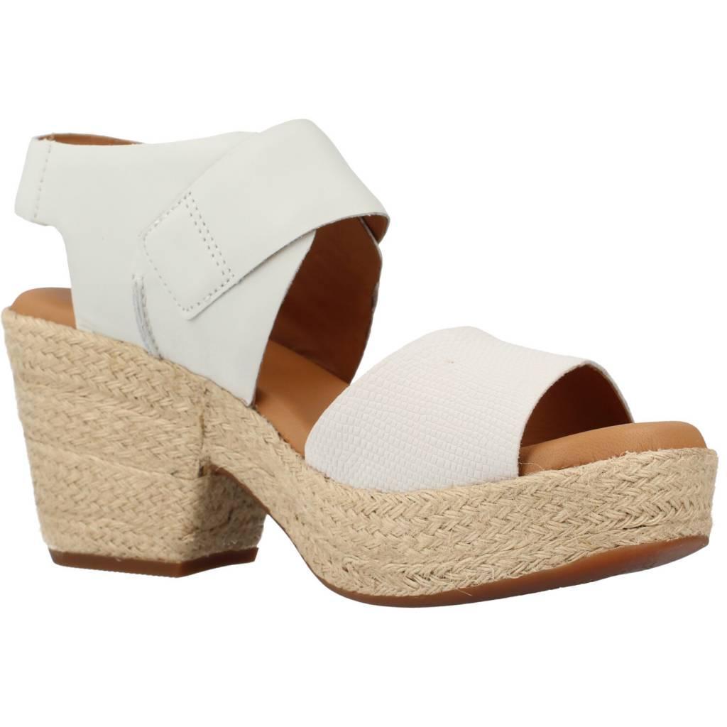 CLARKS KIMMEIHI STRAP en color BLANCO (5)