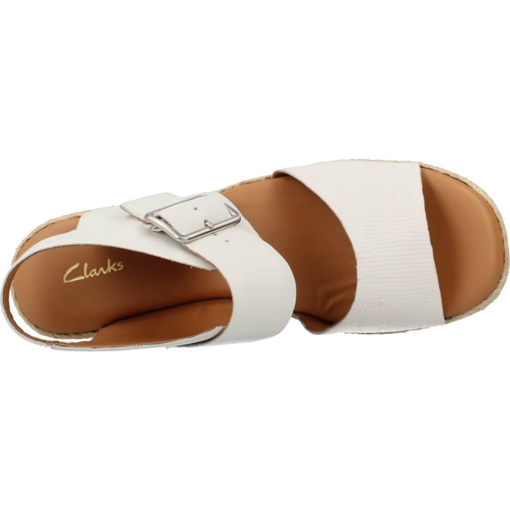 CLARKS KIMMEIHI STRAP en color BLANCO (7)