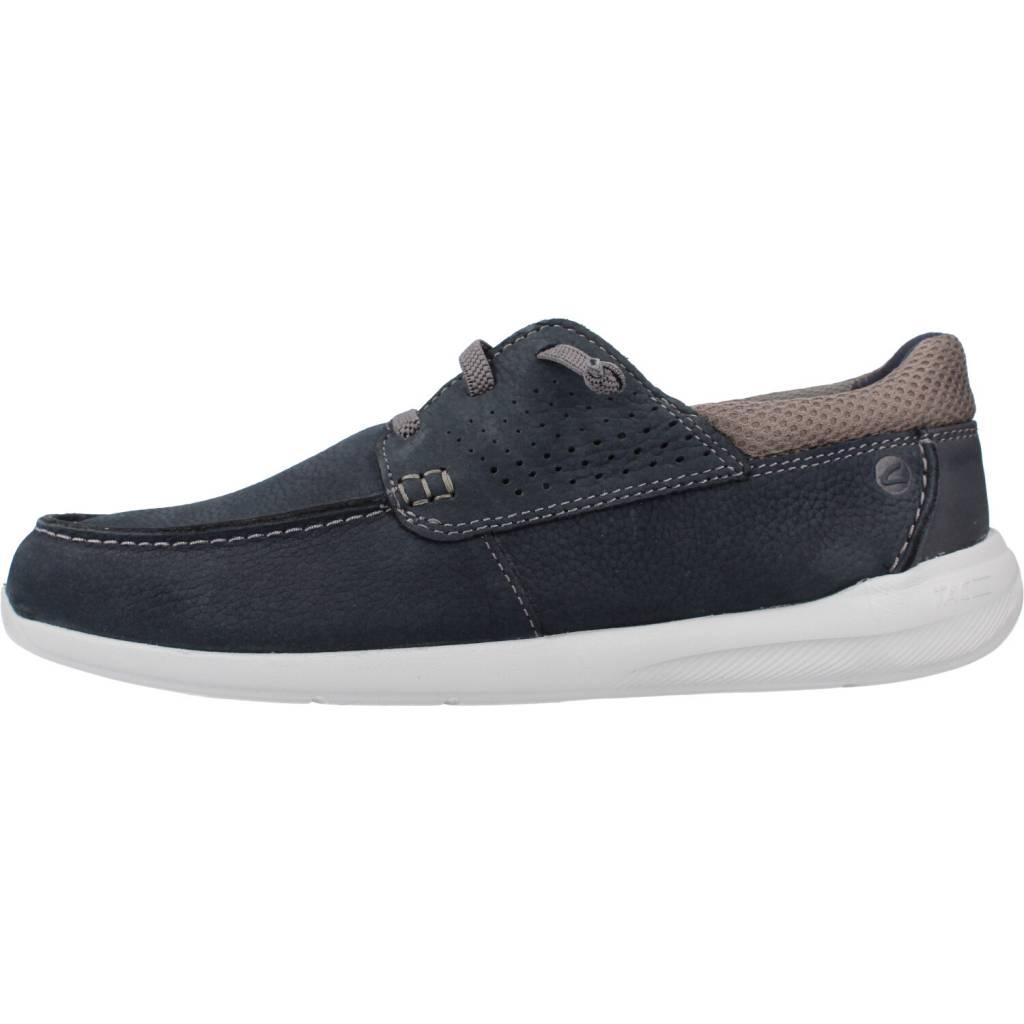 CLARKS GORWIN MOC en color AZUL (2)