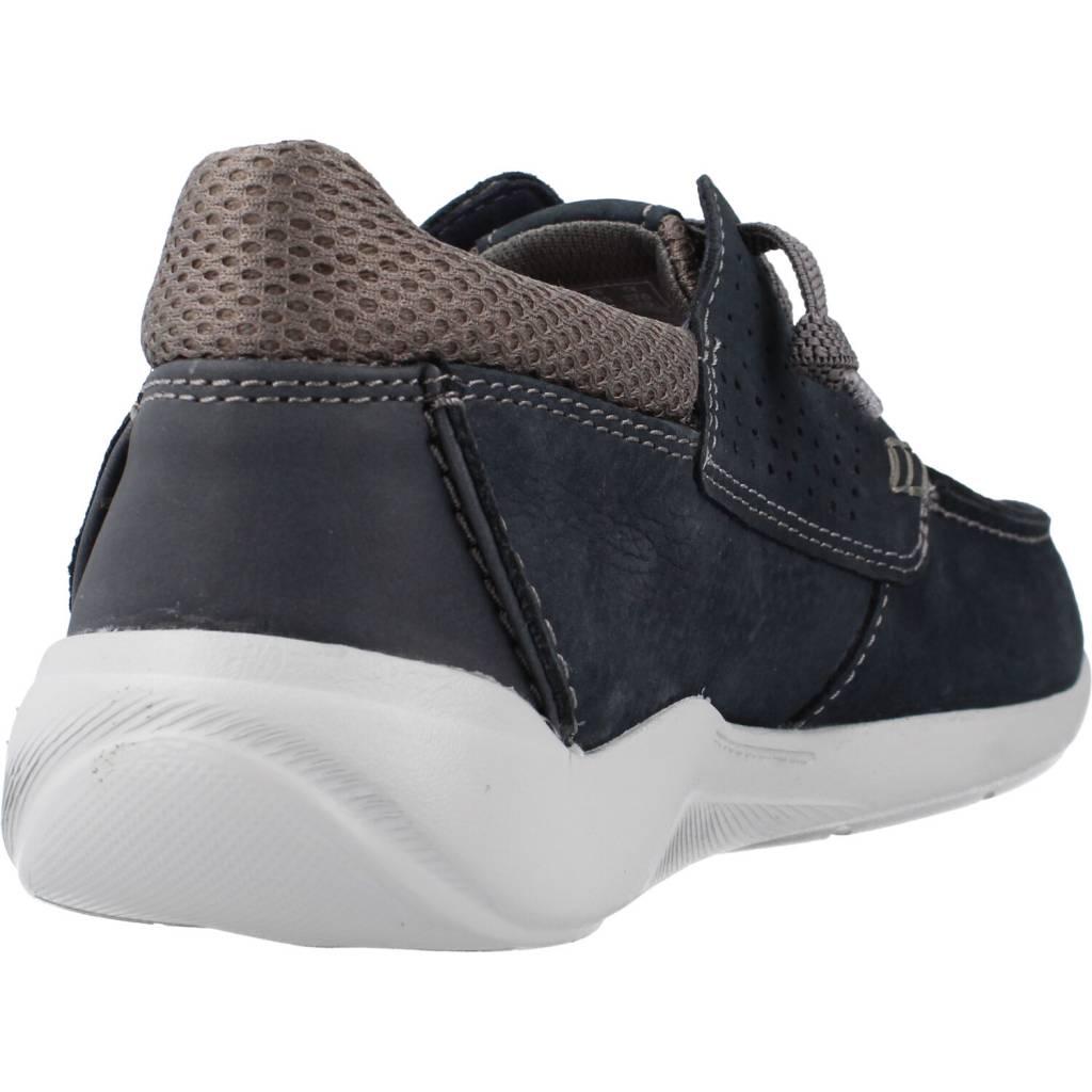 CLARKS GORWIN MOC en color AZUL (3)