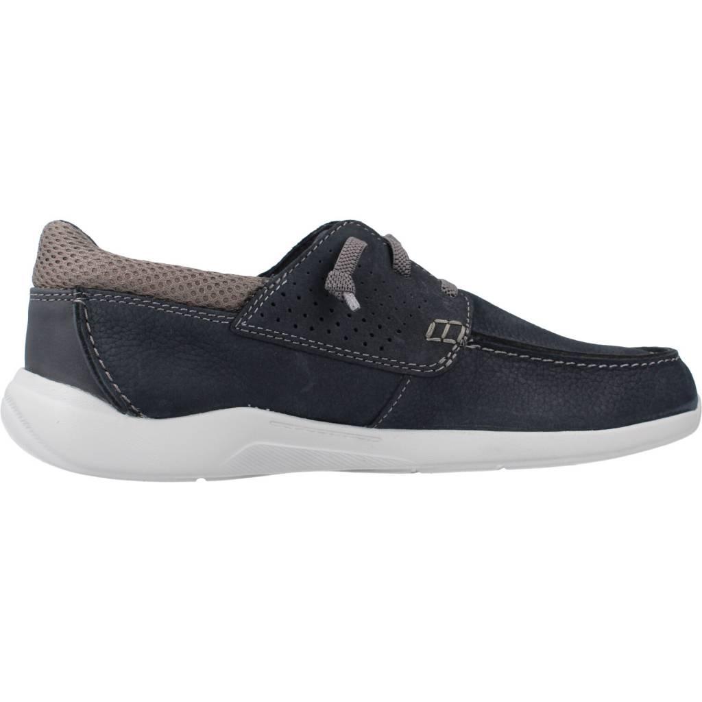 CLARKS GORWIN MOC en color AZUL (4)