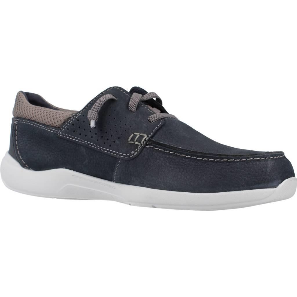 CLARKS GORWIN MOC en color AZUL (5)