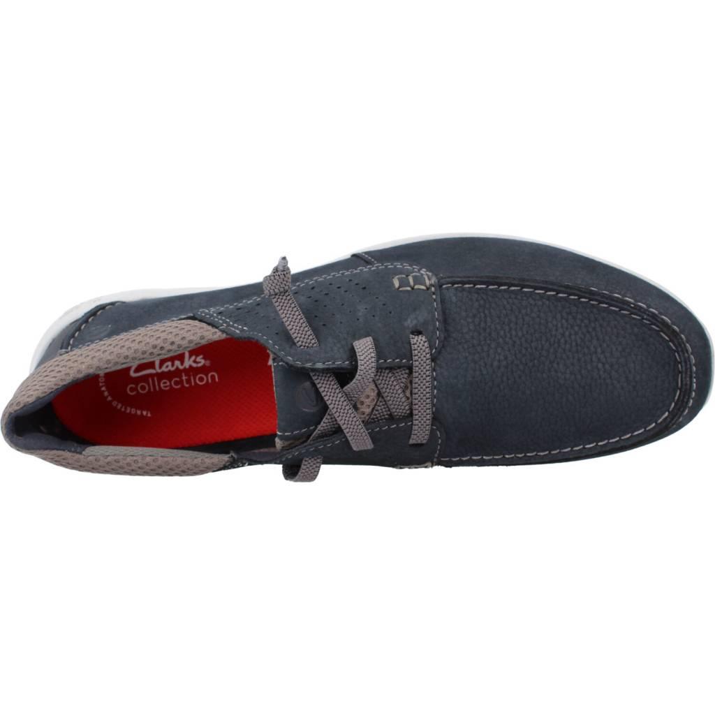 CLARKS GORWIN MOC en color AZUL (7)