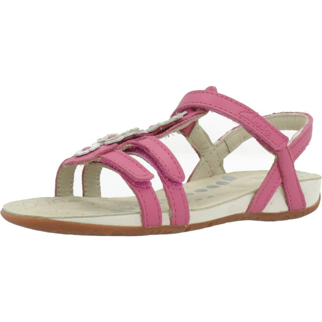 CLARKS RIO DANCE INF en color ROSA (1)