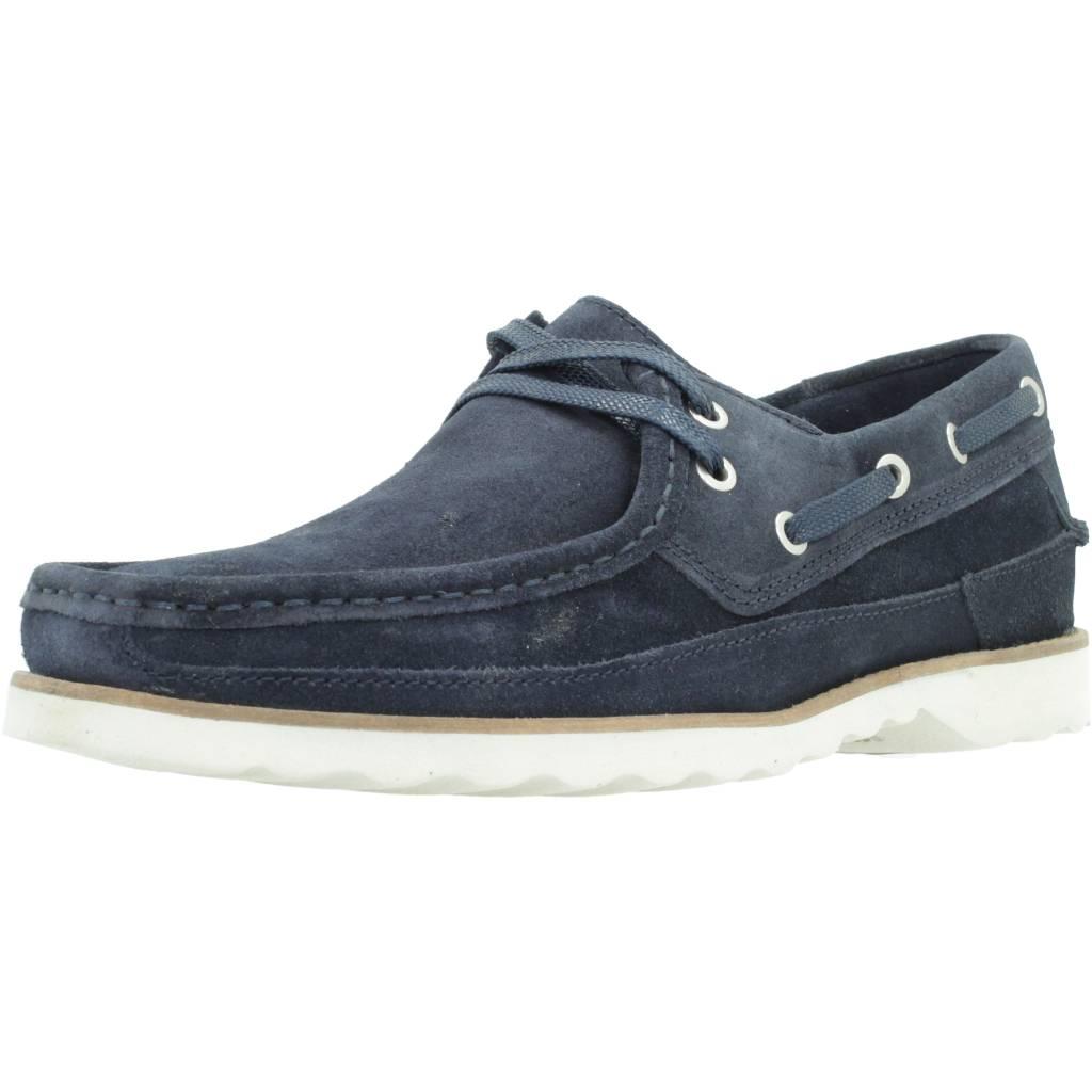 CLARKS DURLEIGH SAIL en color AZUL (1)