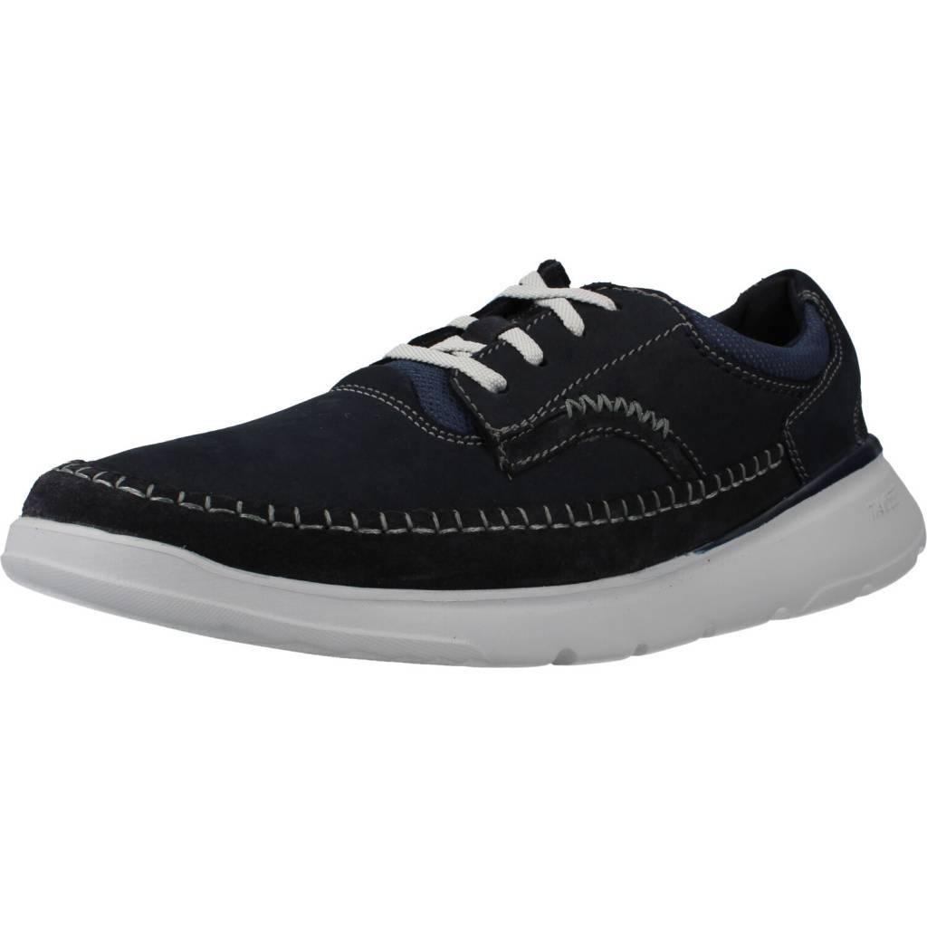 CLARKS GASKILL LACE en color AZUL (1)