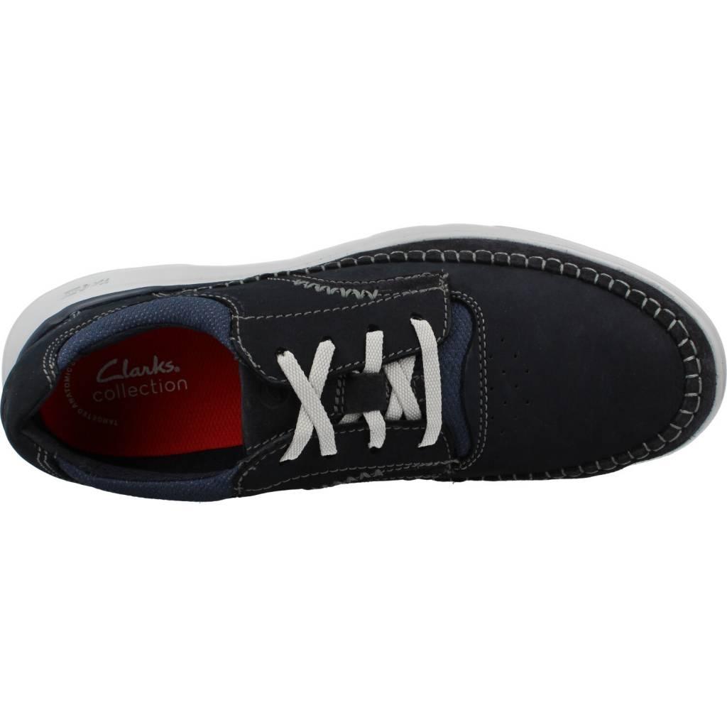 CLARKS GASKILL LACE en color AZUL (7)