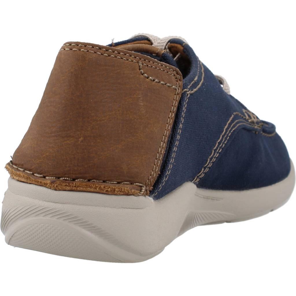 CLARKS GORWIN LACE en color AZUL (3)