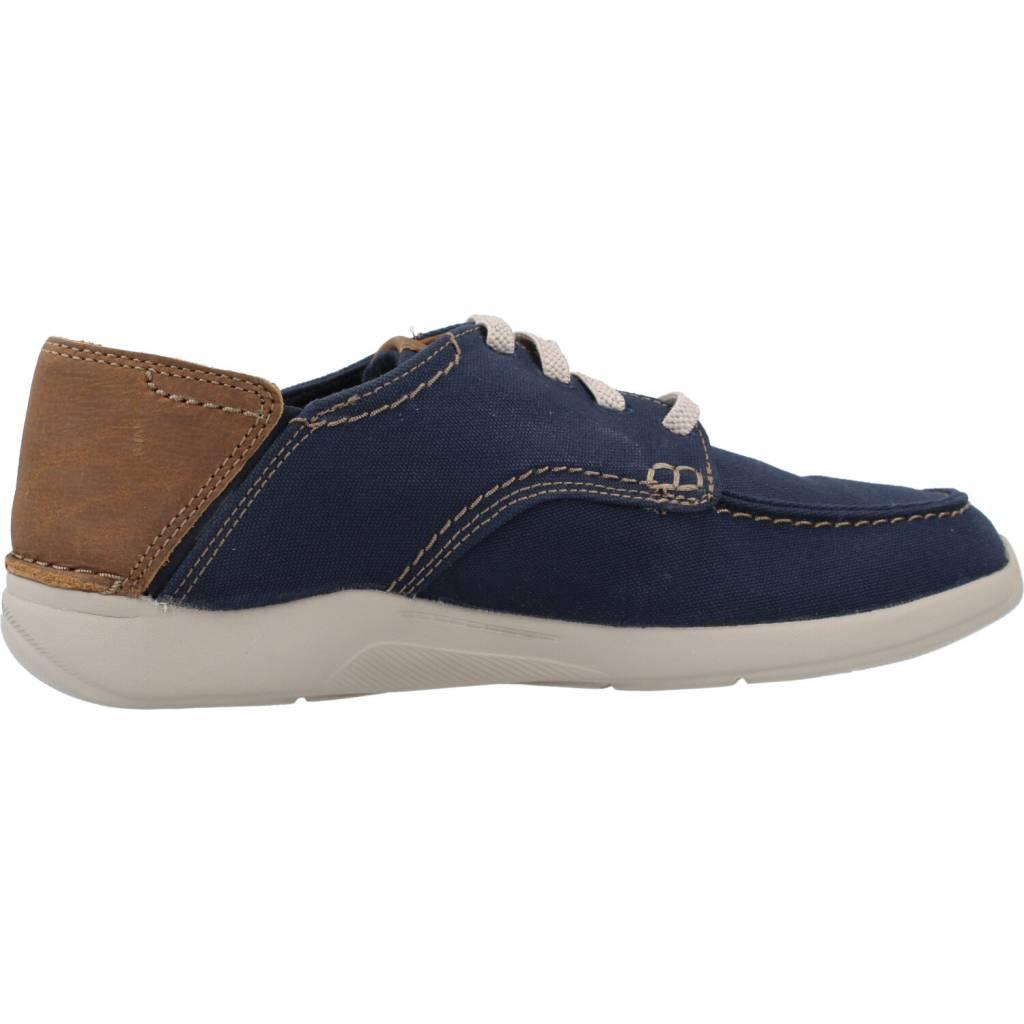 CLARKS GORWIN LACE en color AZUL (4)