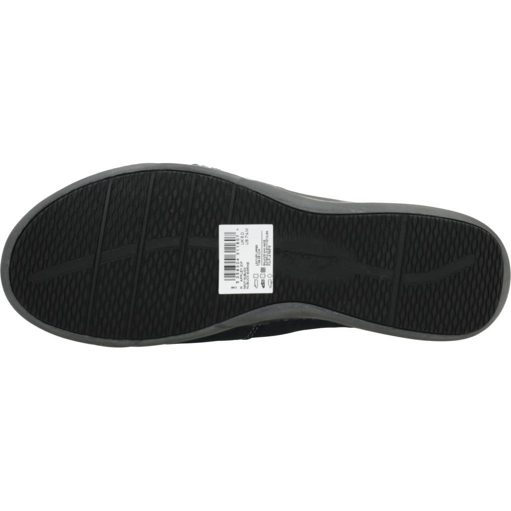 CLARKS APPLEY ZIP en color AZUL (6)