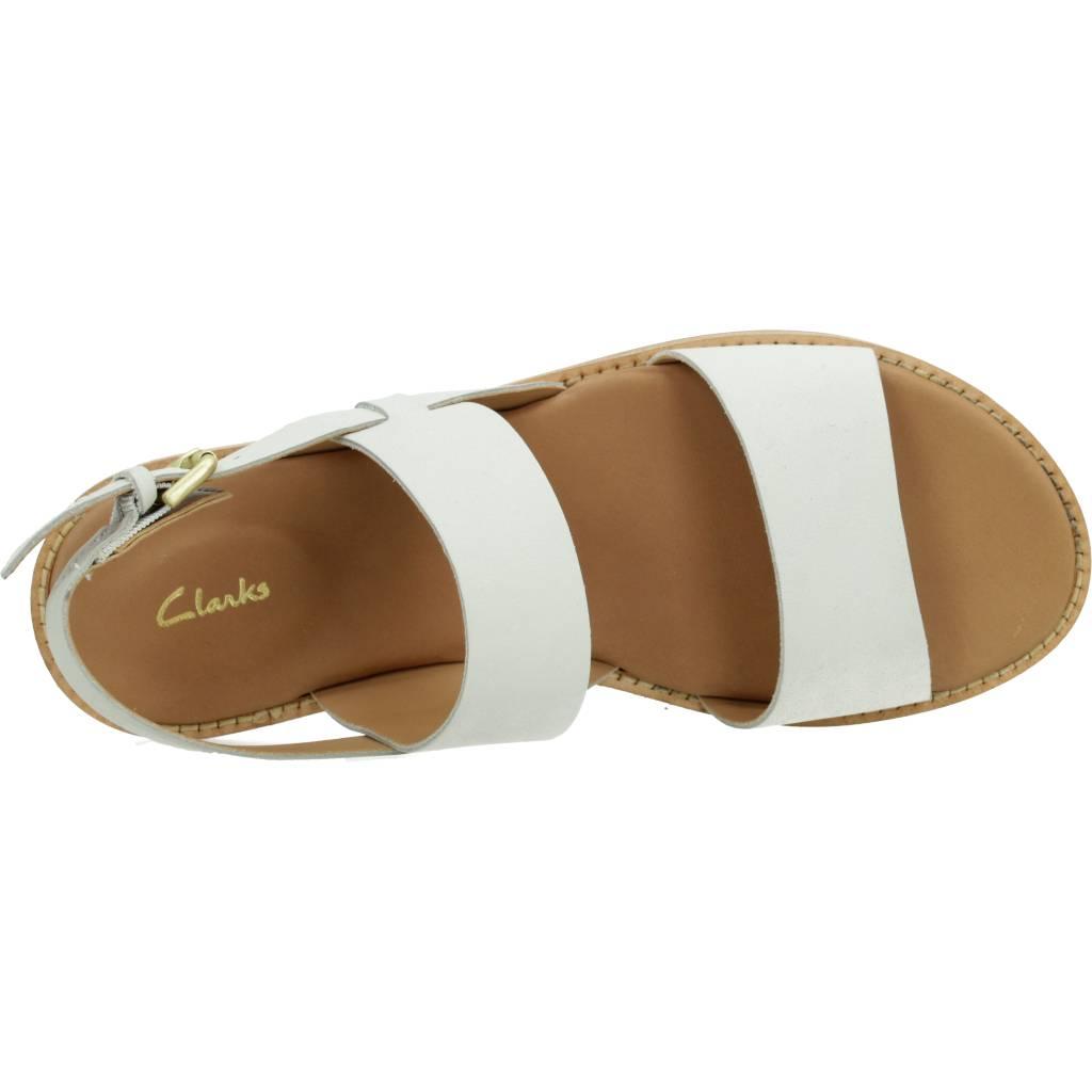 CLARKS KARSEA STRAP en color BLANCO (7)