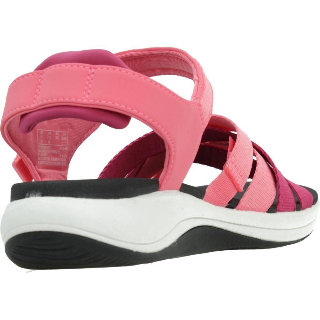 CLARKS MIRA TIDE BRIGHT en color ROSA (3)