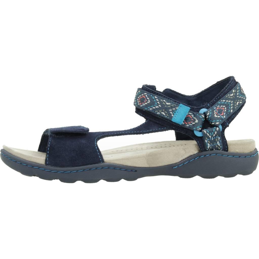 CLARKS AMANDA STEP en color AZUL (2)