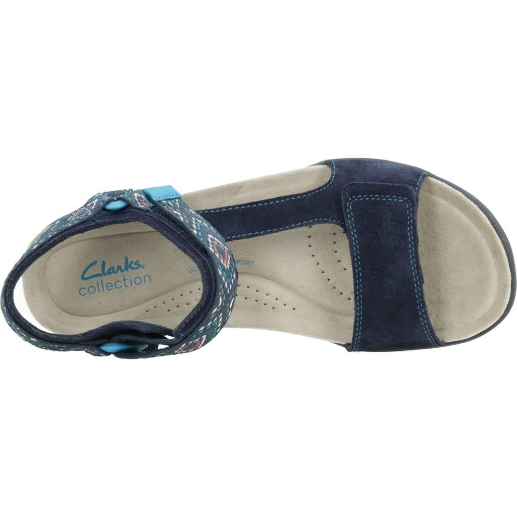 CLARKS AMANDA STEP en color AZUL (7)