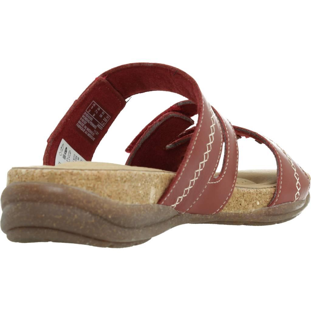 CLARKS ROSEVILLE BAY en color ROJO (3)